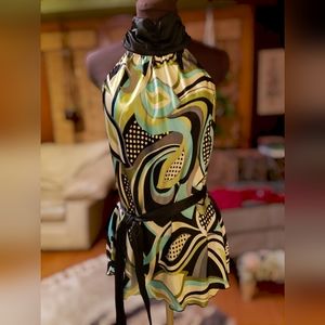 Heart and Soul silky high-neck halter L